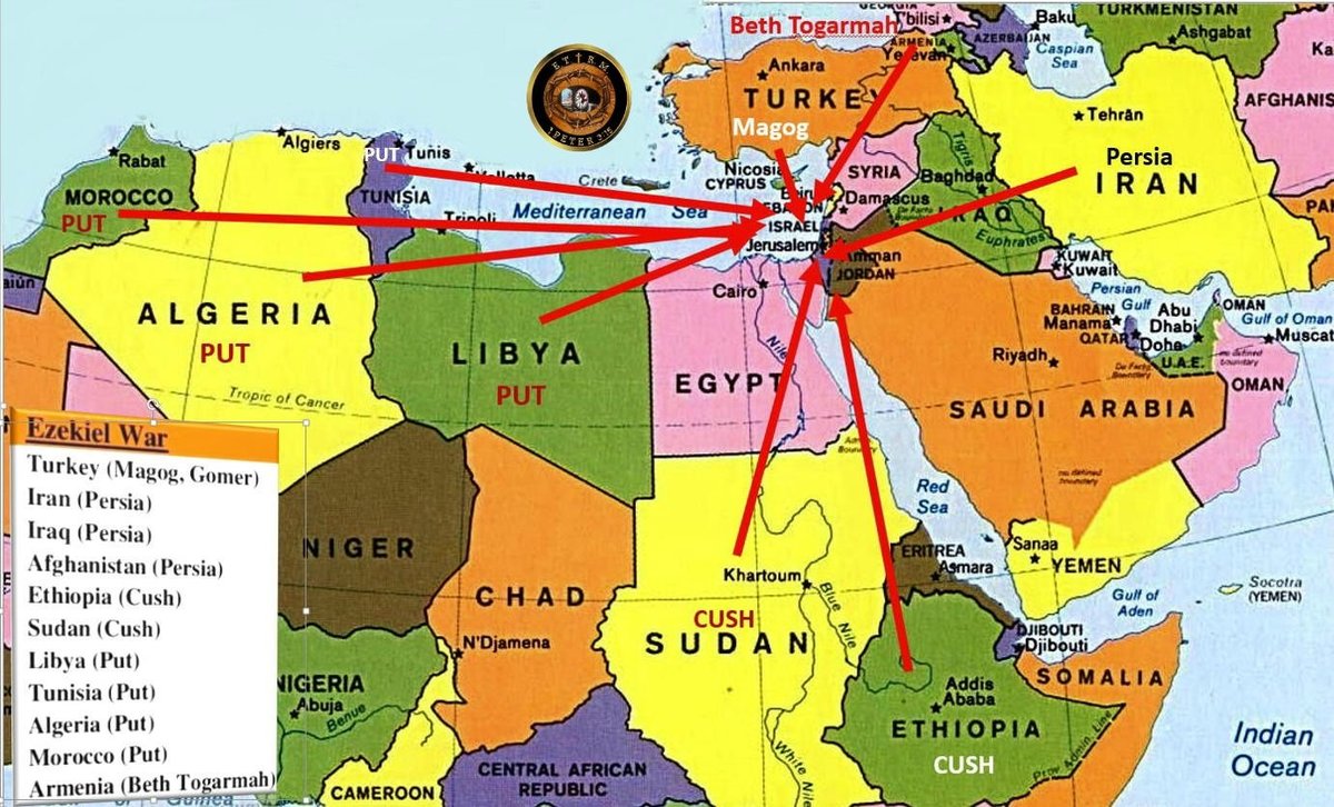 Nations of Ezekiel 38